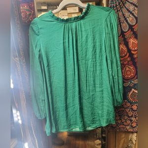 Emerald Green Blouse